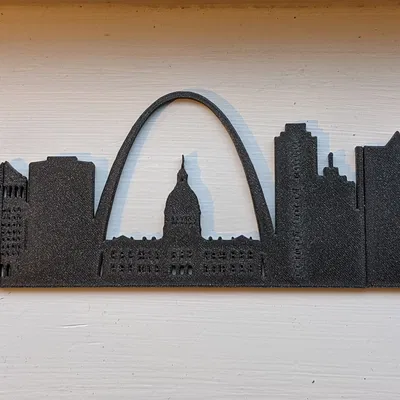 Đường Chân Trời St Louis Silhouette