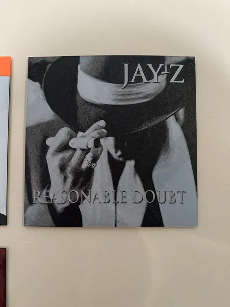 Bìa Album "Reasonable Doubt" - Jay-Z - Hueforge - Image 1