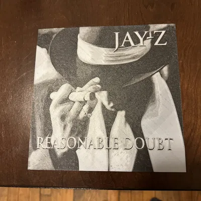 Bìa Album "Reasonable Doubt" - Jay-Z - Hueforge