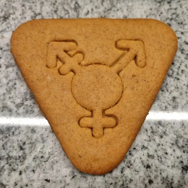 Khuôn Cắt Bánh Quy Biểu Tượng Người Chuyển Giới - Image 1