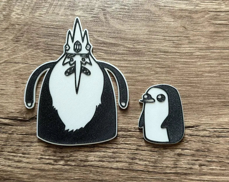 Nam Châm Vua Băng Giá Adventure Time (Nam Châm 8x3mm) - Image 2