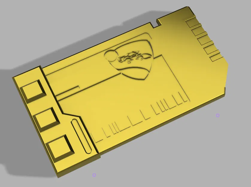 MÓC KHÓA KEY ROCKET LEAGUE ĐỜI ĐẦU - KEY RING - Image 2