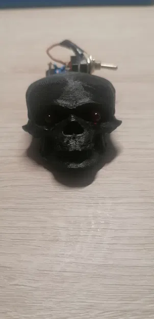 Đầu Lâu Có Đèn LED - Phiên Bản Halloween - Image 4