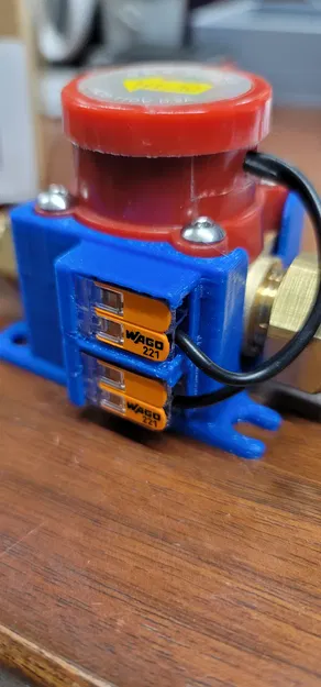 Giá đỡ Cảm biến Lưu lượng Nước làm mát Cloudray HT30 kèm tùy chọn Giá đỡ Connector WAGO - Image 2