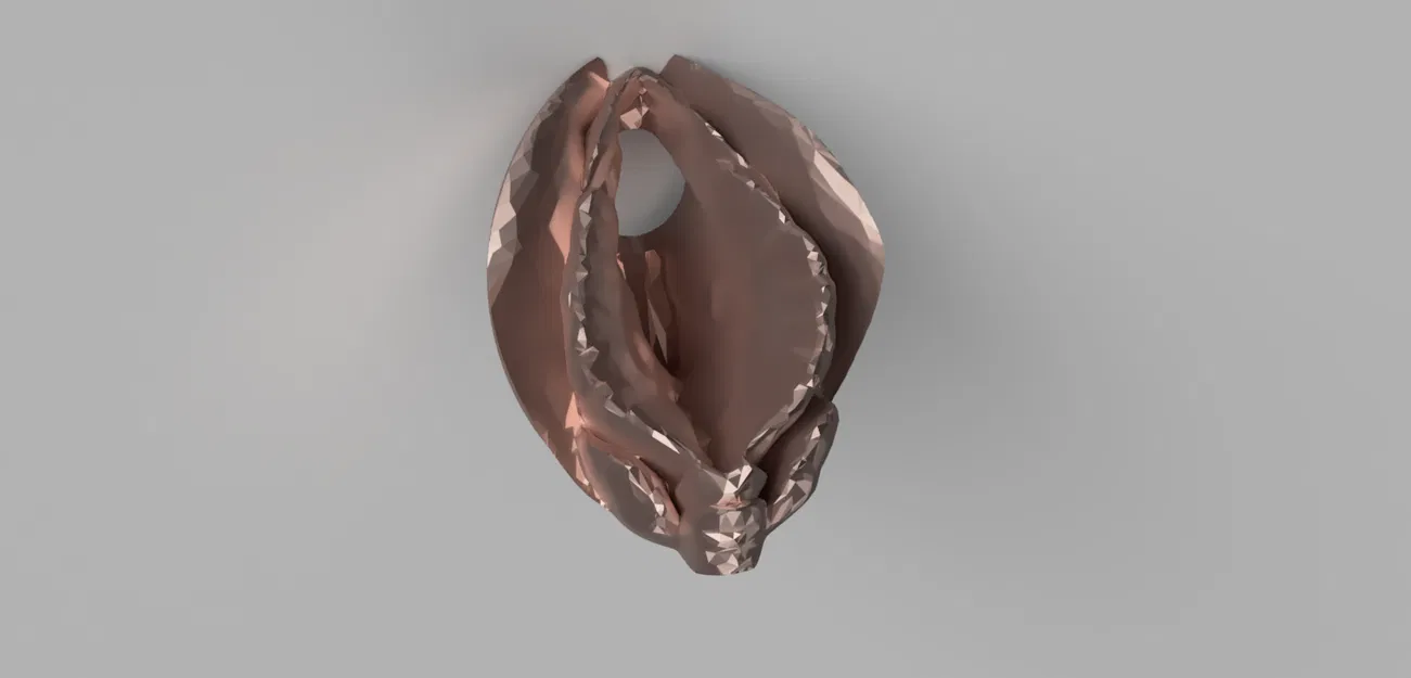 MÓC KHÓA HÌNH VAGINA - Image 3