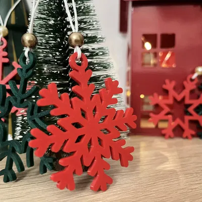 Bộ Trang Trí Tuyết Rơi / Snowflake Decoration Set