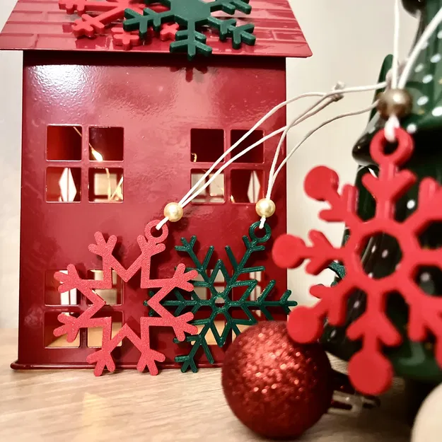 Bộ Trang Trí Tuyết Rơi / Snowflake Decoration Set - Image 6