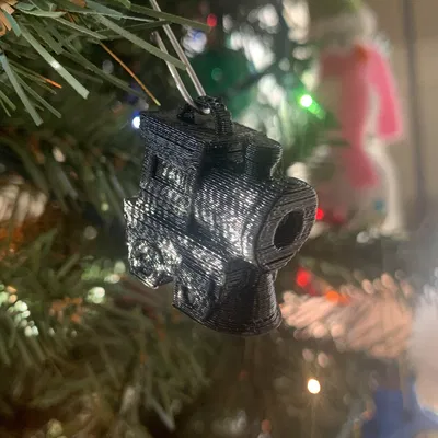 Móc Khóa/Trang Trí Đầu Máy Xe Lửa Mini