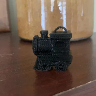 Móc Khóa/Trang Trí Đầu Máy Xe Lửa Mini