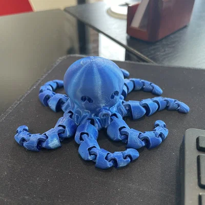 Mô hình bạch tuộc in 3D