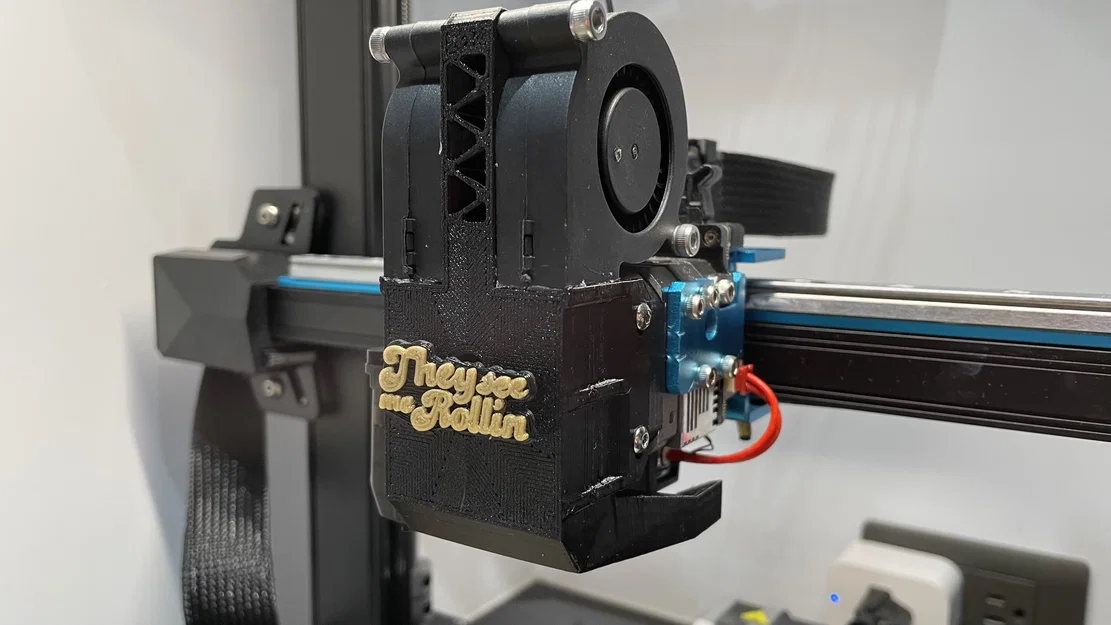K3D Cooling Duct cho Sprite Extruder / Ender 3 S1 Pro có lỗ báo - Image 1
