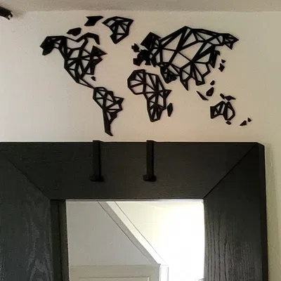 Bản Đồ Thế Giới Đa Giác