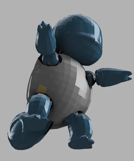 Mô Hình Khớp Nối Squirtle (Bản Beta) - Image 2