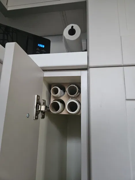 Kệ Đựng Cuộn Giấy Bạc/Màng Bọc Nhôm - Image 4