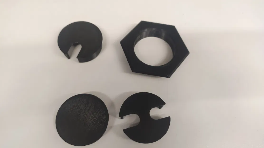 Đầu Luồn Dây Hexagon Cho Bàn Làm Việc - Image 1