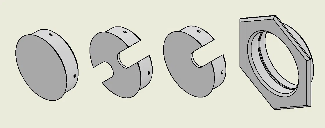 Đầu Luồn Dây Hexagon Cho Bàn Làm Việc - Image 2