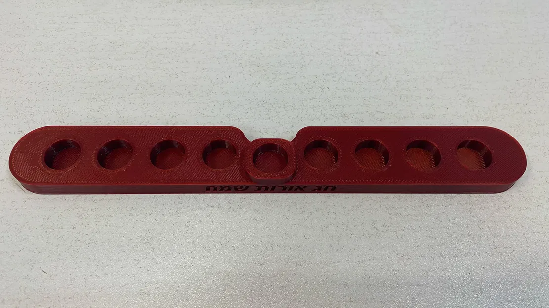 Chân đế Menorah Hóa học với Ngọn lửa Đa sắc - Image 4