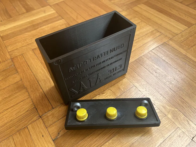 Giá đỡ dụng cụ pin Vespa 6v - 31L3 - Image 2