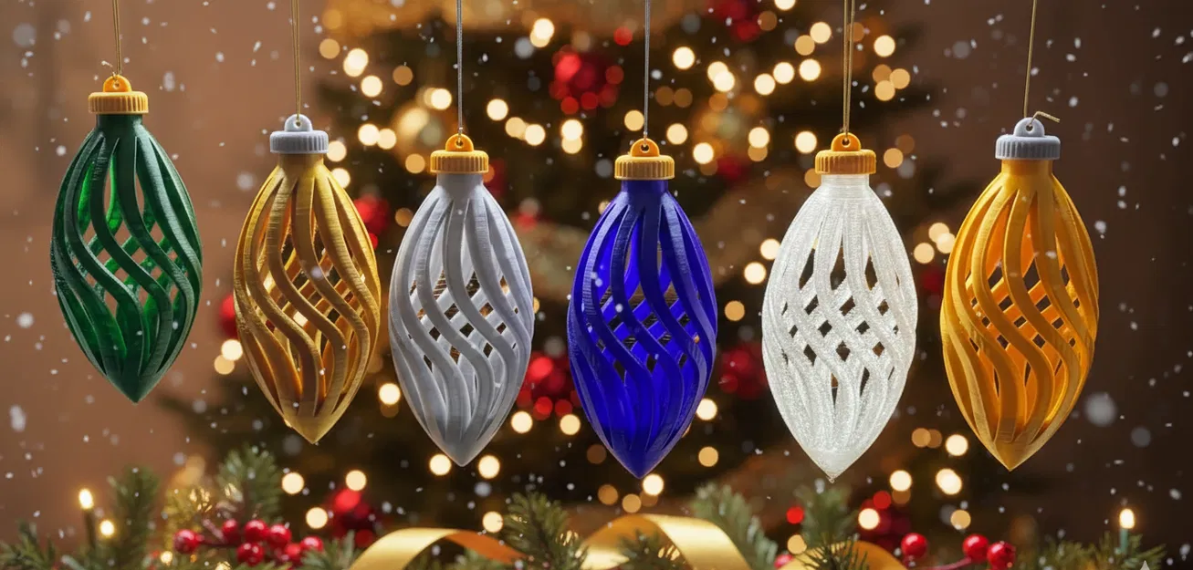 Đồ Trang Trí Cây Thông Noel (85mm) Có Nắp - Image 1