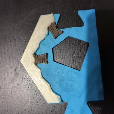 Mô hình 3D Catan Mở Rộng cho 5-6 Người Chơi