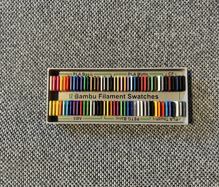 Khay chèn thẻ mẫu sợi nhựa ModOr JP - Image 1