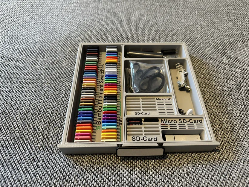 Khay chèn thẻ mẫu sợi nhựa ModOr JP - Image 3