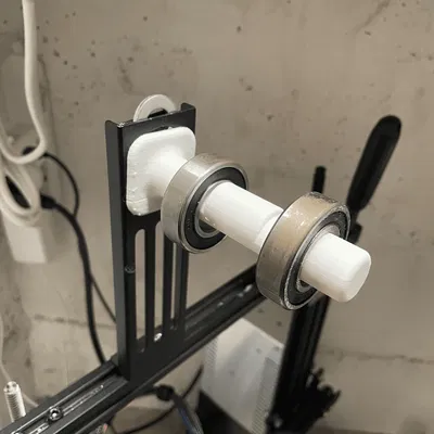 Chân đế giữ cuộn dây với vòng bi