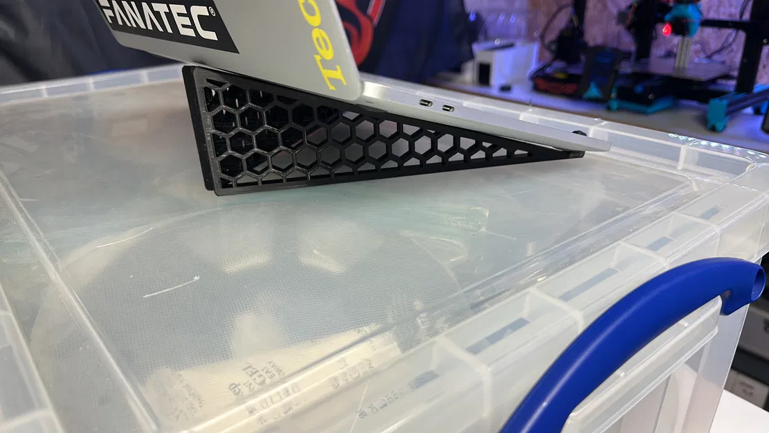 Giá đỡ laptop gấp gọn siêu nhỏ, in liền - Image 1