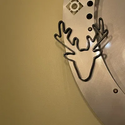 Đầu tuần lộc - Trang trí Giáng Sinh