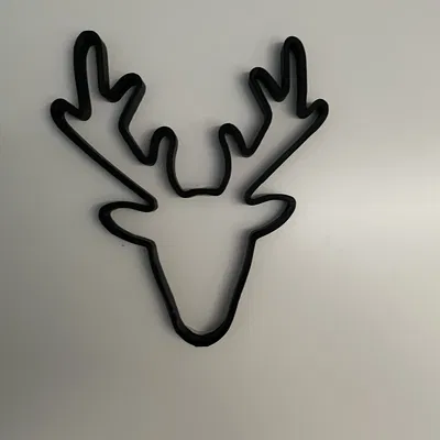 Đầu tuần lộc - Trang trí Giáng Sinh