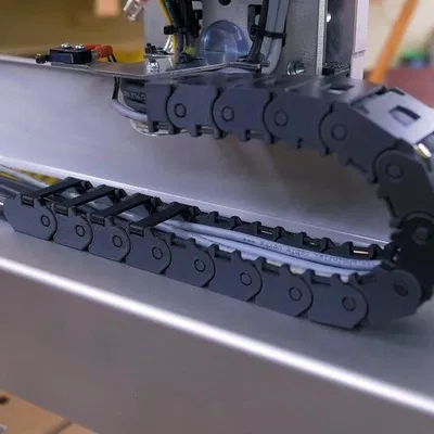 Dây xích máy CNC có kẹp đóng tháo rời