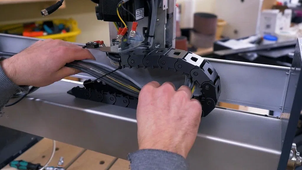 Dây xích máy CNC có kẹp đóng tháo rời - Image 3