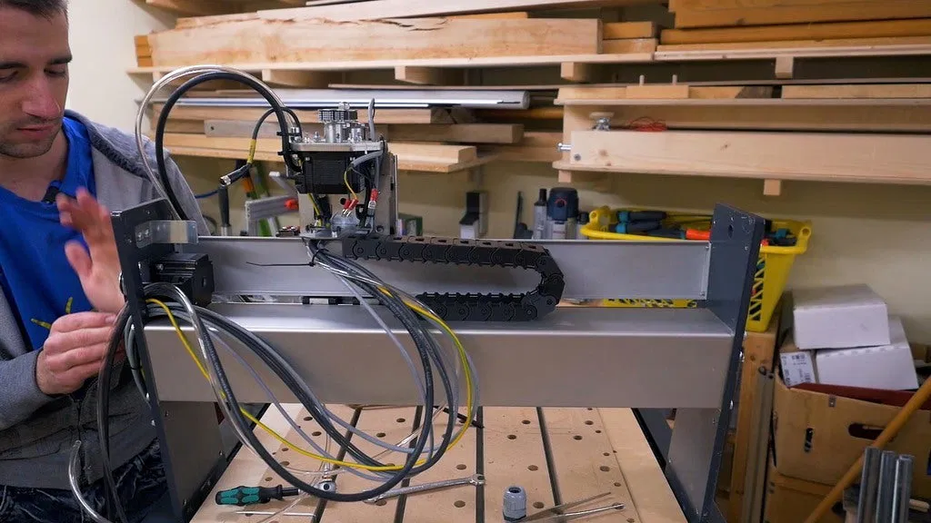 Dây xích máy CNC có kẹp đóng tháo rời - Image 4