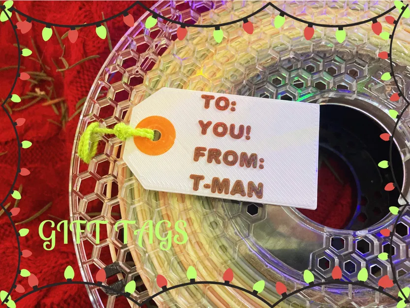 Tag Quà Tặng Có Thể Tùy Chỉnh! - Image 1