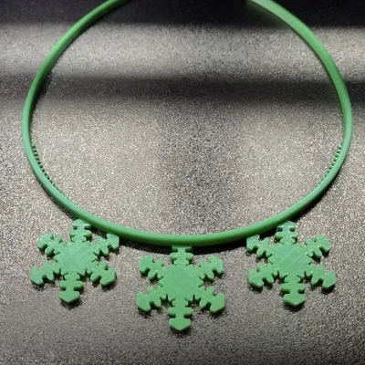 Băng Đô Tuyết Rơi Đơn Giản