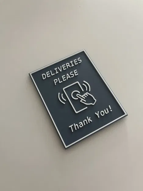 Biển Nhắc Chuông Cửa Ring Phong Cách Tối Giản - Image 2