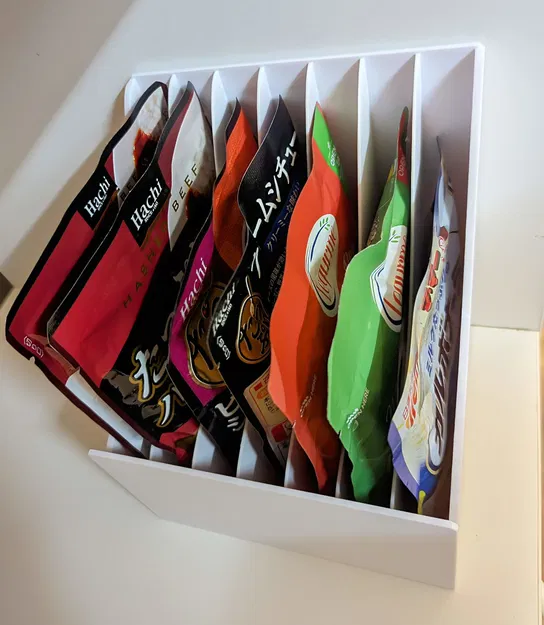 Hộp đựng túi thực phẩm (Retort, MRE, thức ăn cho mèo, v.v.). Thiết kế cong giúp túi trượt vào dễ dàng - Image 3