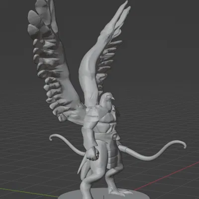 Mô hình Pidgeon Aarakocra Ranger