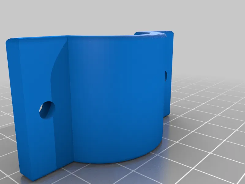 Trình tạo kẹp ống Tube Clamp openscad - Image 1