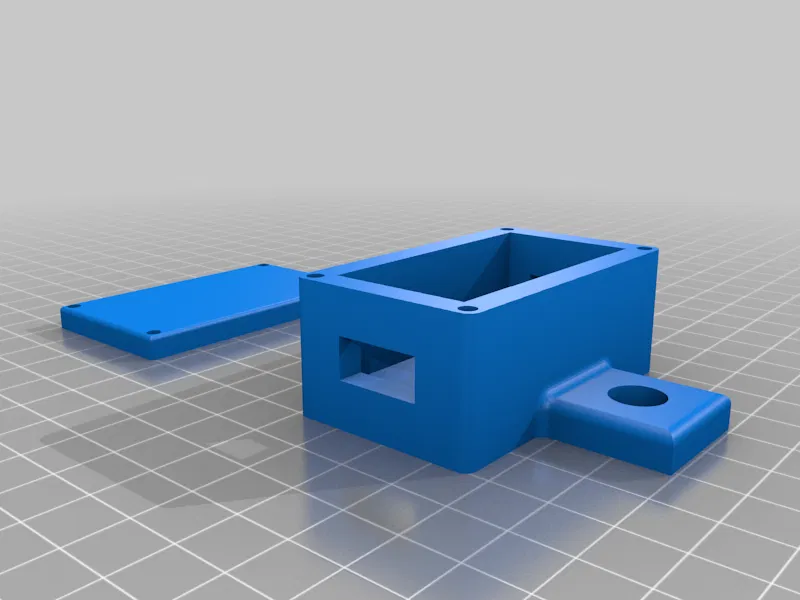 Hộp K.I.S.S chân đế 3/8 cho relay kênh đơn với optoisolator - Image 1