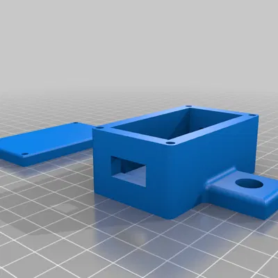 Hộp K.I.S.S chân đế 3/8 cho relay kênh đơn với optoisolator