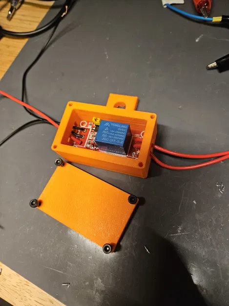 Hộp K.I.S.S chân đế 3/8 cho relay kênh đơn với optoisolator - Image 2