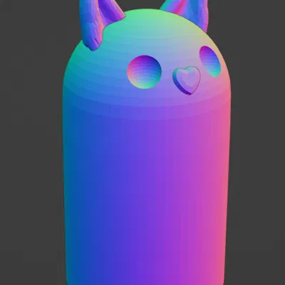 Mẫu Ngón Tay Hình Con Mèo