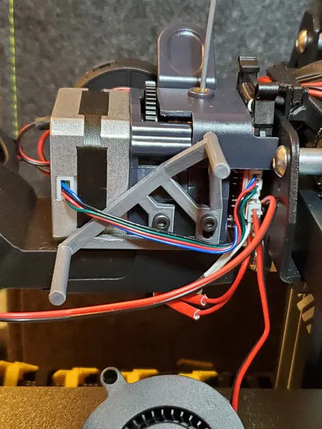 Giá đỡ quạt 5015 cho đầu máy Elegoo Neptune 3 Pro - Image 1