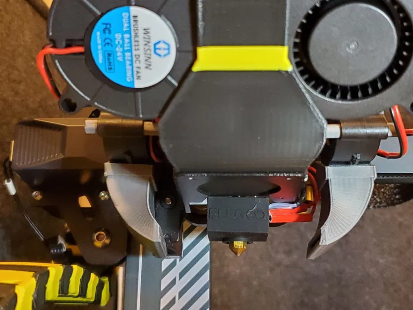 Giá đỡ quạt 5015 cho đầu máy Elegoo Neptune 3 Pro - Image 7