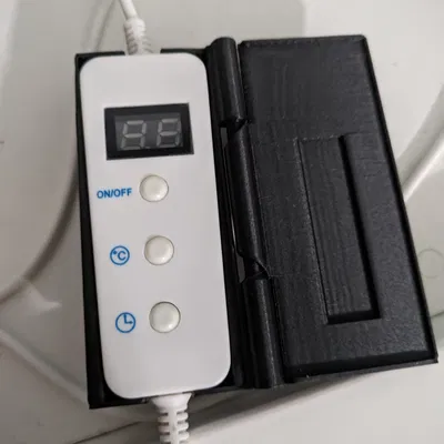 Nắp che hộp điều khiển mặt nạ có bản lề in liền