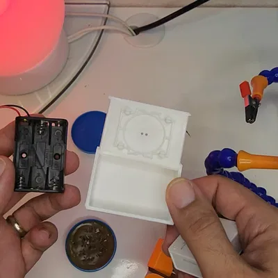 Hộp Đựng Pin AAA Cho Cảm Biến Chuyển Động Sonoff