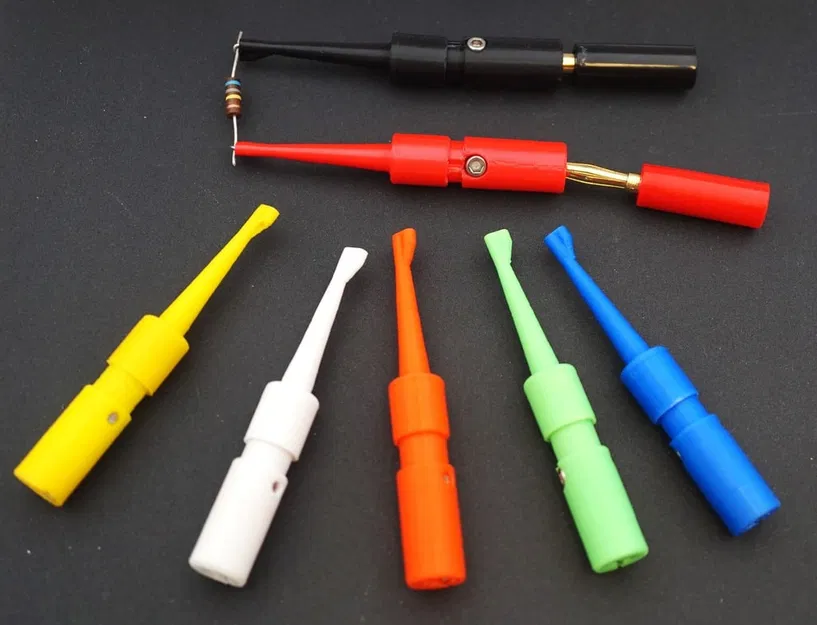 Đầu dò kẹp điện với đầu nối banana (4mm) - Image 1