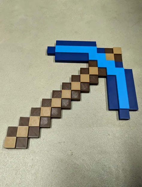 Pickaxe Minecraft (Màu Sắc XL) - Image 1