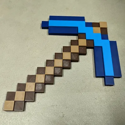 Pickaxe Minecraft (Màu Sắc XL)